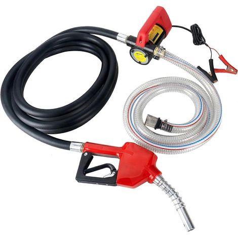 12V 175W Dieselkraftstoff-Förderpumpe mit automatischer Abschaltfunktion, selbstansaugende Kraftstoffförderpumpe (1/5)