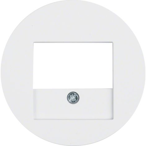 Tapa para tomas USB Berker By Hager 10382089 serie R.Classic Blanco Brillo