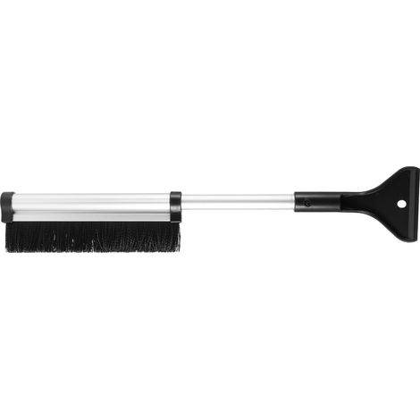 Balai à neige télescopique en aluminium pour voiture, grattoir multifonction rétractable, pelle à givre hiver, outil déneigeage auto, longueur réglable, kit 2 en 1 (1/5)