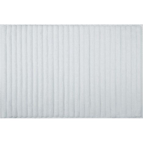 Tapis de bain Coton TASHI 50x75cm Blanc Spirella (1/3)