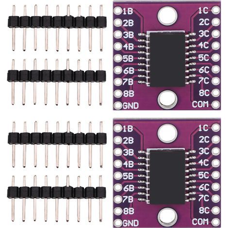 Module Darlington ULN2803A, 2 pièces, pilote de tension à courant élevé, composant électrique (1/5)