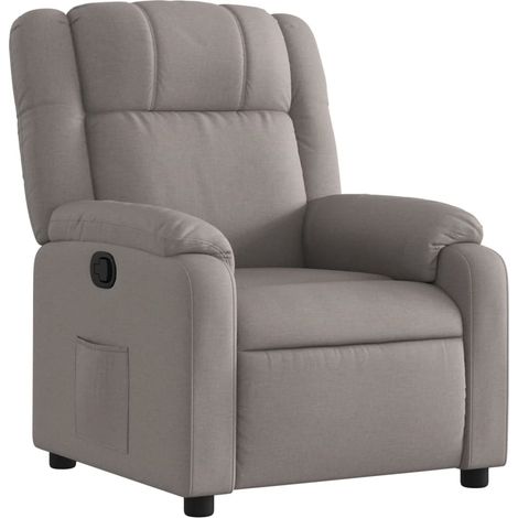 Maison Exclusive - Relaxsessel Taupe Stoff