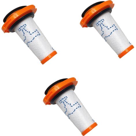 (3er-Pack) Ersatzfilterset für Rowenta X-Force Flex 9.60 Staubsauger, waschbare Ersatzteile (1/4)