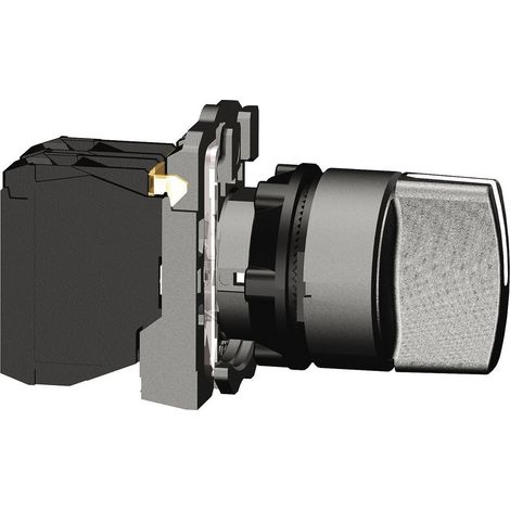 Schneider Electric XB5AD21 Harmony XB5AD21 Wahltaste Drehschalter Schwarz 2 x 90 ° Drehentriegelung
