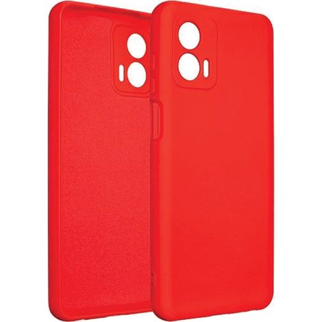 Funda de silicona Beline para Motorola Moto G73 roja (1/3)