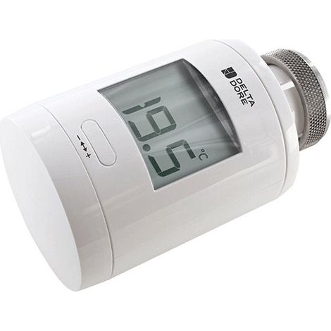 Termostato inteligente Delta Dore TRV 1.0 blanco 101x57x57 mm