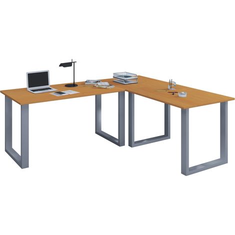 U Schreibtisch Eckschreibtisch 190x190x50 (1/3)