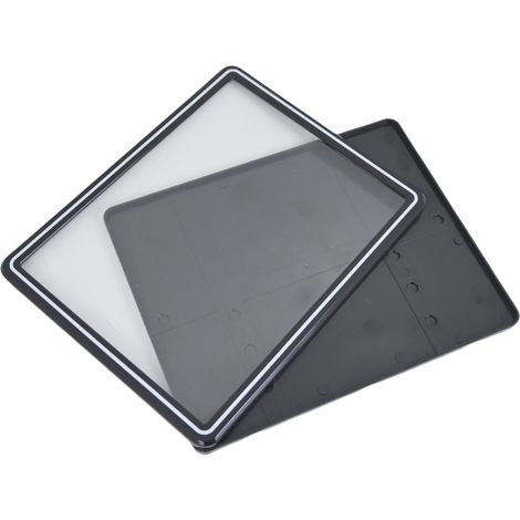 New Thai license plate frames, plastic motorcycle license plate frames, ABS license plate borders with covers, in stock. (1/4)