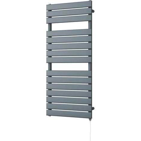 Typhoon - Anthracite Electric Towel Rail H1156mm x W500mm 600w Standard (1/3)