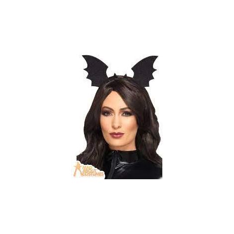 Bat Wings Headband - Black - 49105
