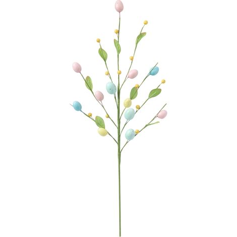 Guirlande De Porte De Pâques - Pour Décoration Intérieure Et Extérieure - Diamètre 30 Cm - Matériau Artificiel Durable - 1 Pièce (1/5)