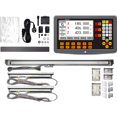 Kit d'affichage numérique, grand écran LCD, mesure de haute précision, DRO-KA300-KA500-KA50 (1/2)