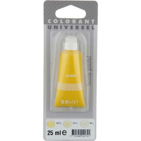 Colorante Universale 25 Ml Giallo Centrale Brico