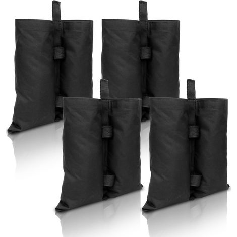 SWANEW 4X sacchi zavorra Pesi per gazebo Pesi di sabbia di qualità industriale. pesi per gambe. tende parasole. ombrellone (1/5)
