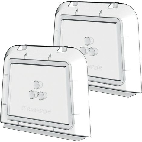 GARANTIA SUNNY Set 2 Embouts - Accessoires de Jardin pour Tunnel avec Installation Simple pour un Microclimat Optimal (1/3)