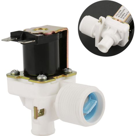 Vanne électrovanne d'admission d'eau pour lave-linge FCD270A, 220V/240V AC, raccord BSPP 3/4" (1/5)