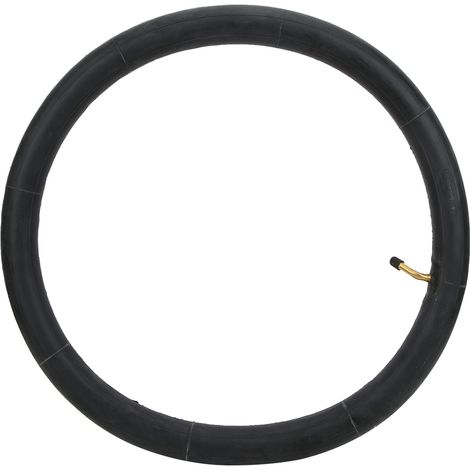 Chambre à air en caoutchouc butyle pour vélo électrique, valve métallique coudée, accessoire VAE (18x2.125) (1/5)