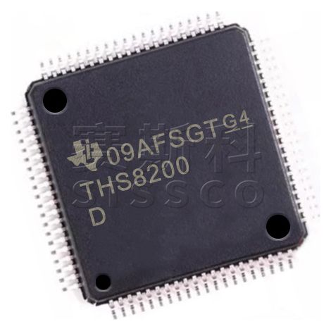 Electronic components THS8200PFP TLC5615CDR Chip Electronic components 5 assembled units 5