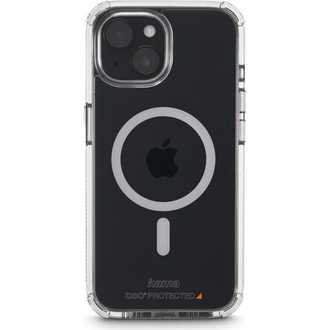 Hama iPhone 15 Handyhülle Extreme Protect D3O, durchsichtig