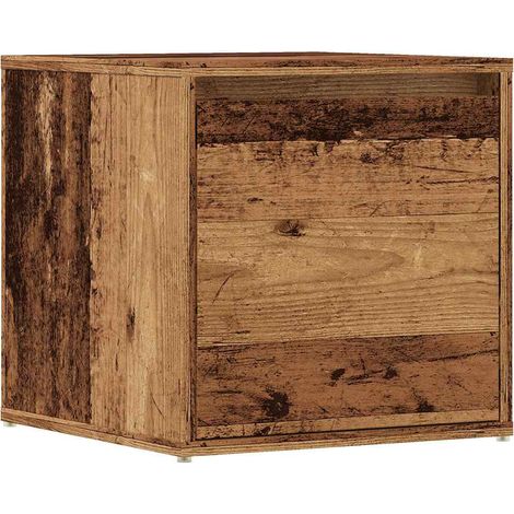 Maison Exclusive - Cajón taburete madera de ingeniería madera vie