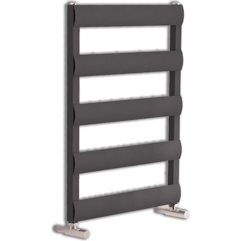 Sèche-Serviettes Design Plat en Aluminium – Anthracite – 79 x 50cm – Ordo