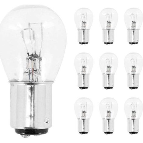 10x Ampoule 12v 23/8w Bay15d éclairage universel lumière bricolage DIY remplacement (1/2)