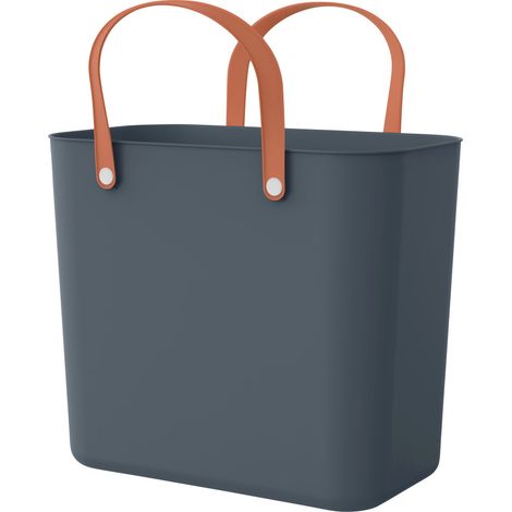 Rotho Multibag Albula 25 l navy blau Shopper Einkaufstasche Tragetasche Allzwecktasche