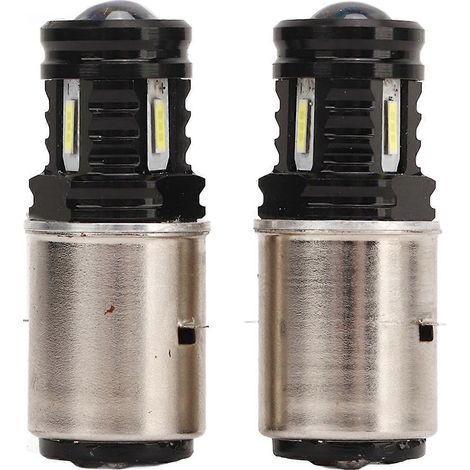 Paire d'ampoules LED pour moto, 120 W, 12 à 24 V CC, ampoules de phare haute performance, universelles pour quads