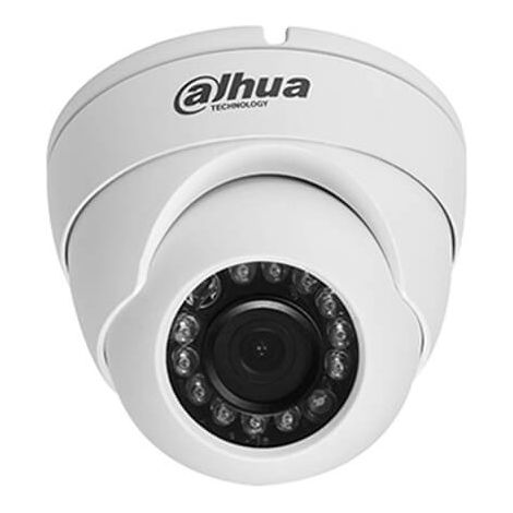 HAC-HDW1200M-S5 - Globo ocular HDCVI IR de 2 MP y 2,8 mm