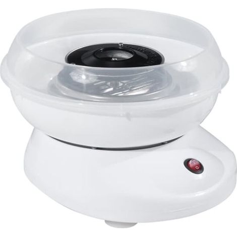 Allauve – Machine à barbe à papa mini 450W – Plaque chauffante antiadhésive – Utilisation simple en 5 minutes – Plaisir sucré pour enfants