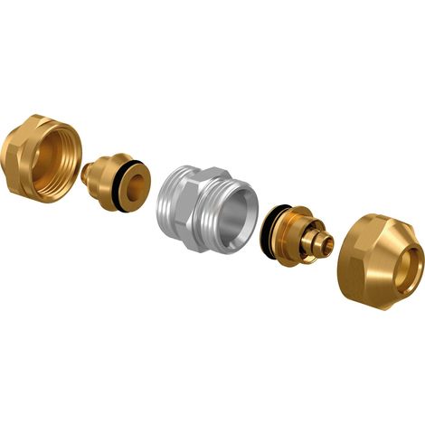Raccord à visser PEX 17x2.0-17x2.0