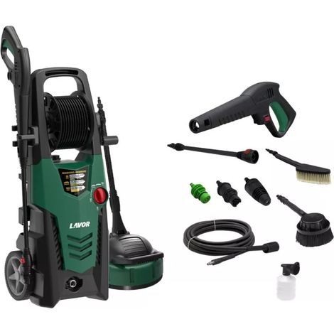 idropulitrice elettrica a freddo lavor "planet 18/0 wps" 180 bar 510 l/h 2500w