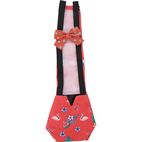 Couches de poulet pour animaux de compagnie Canard réglable en polyester doux pour canard et oie L Flamingo (1/5)