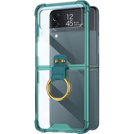 Una custodia comoda e resistente alle impronte digitali per il Galaxy Z Flip 4, che offre una protezione completa. (1) (1/2)