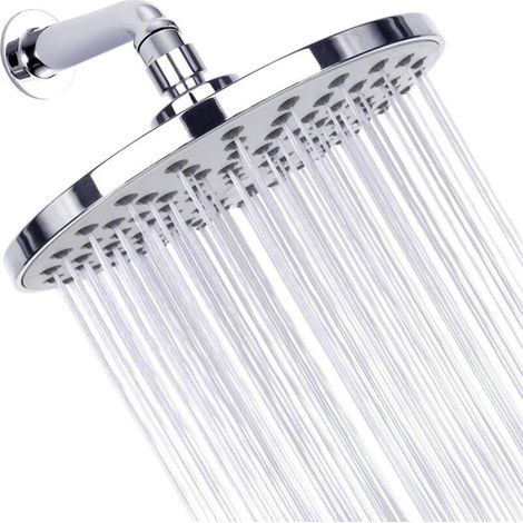YMYNY Pomme de Douche à effet pluie Anti Calcaire, Acier Inoxydable, Fixes Economie d'Eau et Haute (1/5)