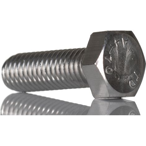 Vis à tête hexagonale Acier Inoxydable, M8 x 25mm ( Prix pour Paquet de 100 )