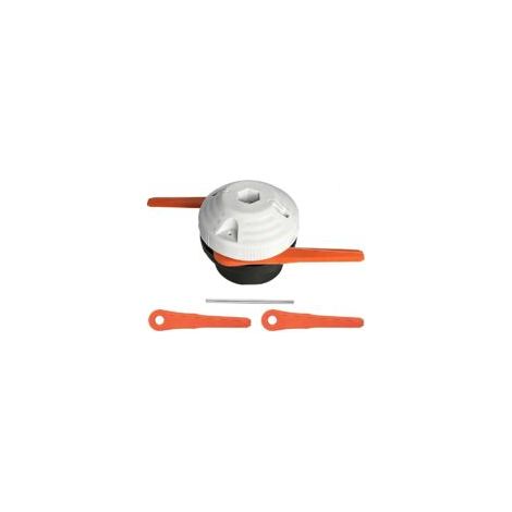 Tête de débroussailleuse Polycut 6-2 pour STIHL FS38 FSA60R FSA86R FS40 FS50 – 4 lames pour coupe précise – Accessoire professionnel