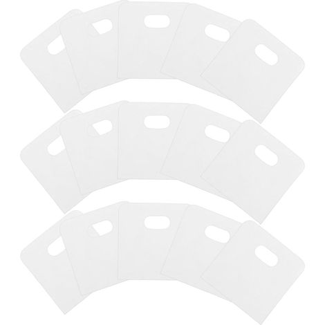 100 Pièces Languettes de Réparation Blanches pour Stores Verticaux, Clips Pom Solide, Facile à Utiliser pour Réparation Multiple, pour Bricolage à Domicile (1/5)