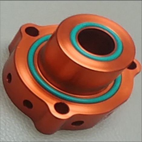 Car aftermarket pressure relief valve base adapter for Audi A3 8P B7 1.4/2.0T 05-13 (1/4)