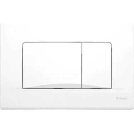 Piastra bicolore Dots Duo bianco (1/4)