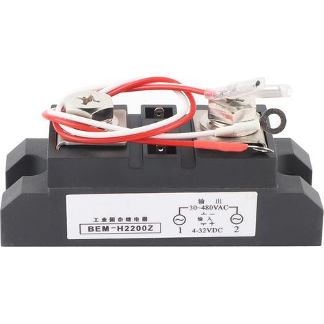 BEM-H2200Z Industrial Solid State Relay DC Control AC SSR (1/5)