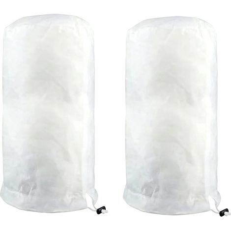 Voile d Hivernage Plantes 80 x 100 cm 2 pièces Housse d hivernage Plantes Pot Housses Gel protège Arbres Froid Vent nuisibles (1/4)