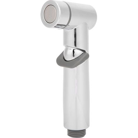 Bidet sprayer en acier inoxydable G1/2 pour salle de bain, ABS chromé, design moderne et simple, robinet d'eau de toilette et douchette (1/5)