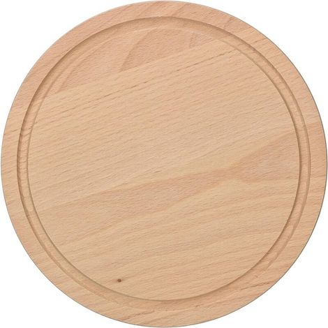 Planche à découper ronde de 20 cm Planche en bois pour couper le fromage et le pain Servir des aliments (1/5)
