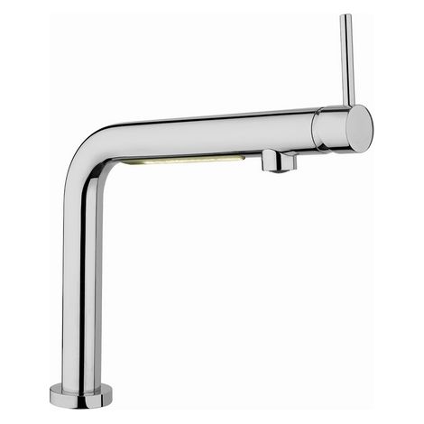 MISCELATORE MONOCOMANDO LAVELLO CON LUCE LED ARGENTINA- Cromo- ARGO- pezzi 1