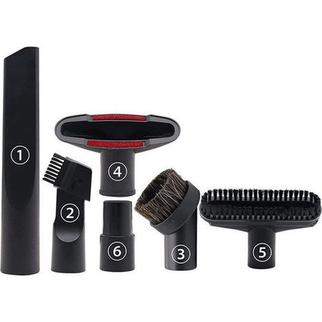 Adecuado para accesorios de aspiradoras Miele, juego de aspiradoras, paquete de 6 (1/5)