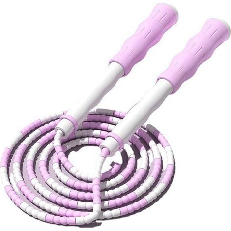 Corde à Sauter Segmentée, Cordes à Sauter Perlées Classiques Corde à Sauter Perlée Douce pour Enfants et étudiants (1/5)