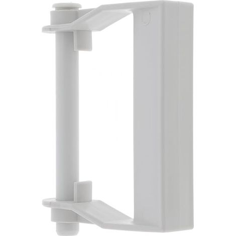 Poignée sur charnière de porte de garage en PVC gris 100 x 67mm Portail Réparation (1/2)