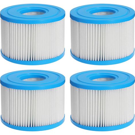 4 Filtres pour Intex 29001E, 28403E, 28407E - pour Spa, Piscine - Alovez (1/2)