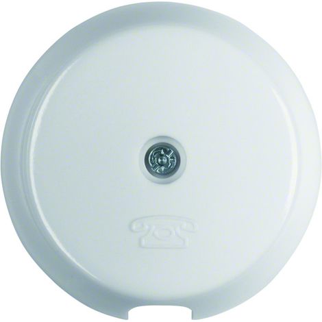 Prise berker 1037 finition brillante IP20 blanc